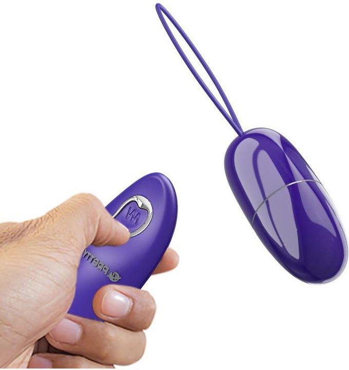 Actual product image Pretty Love Selkie Youth Mini Vibrating Egg Violet Remote Control