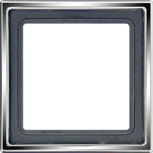 Actual product image JUNG Mounting frame 4f chr glz LS / LS 990 GCR2984