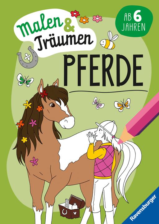 Image du produit Ravensburger Chevaux - colorier et rêver - 24 coloriages pour les enfants à partir de 6 ans - motifs pour