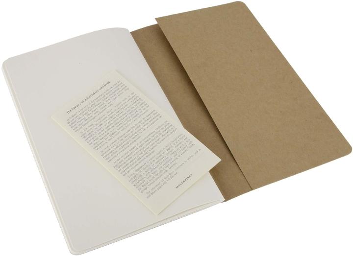 Immagine prodotto Moleskine Cahier Large Set di 3 (130 x 210 mm, Nessuna, Copertina morbida)