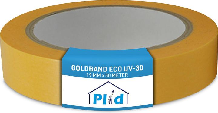 Produktbild Plid Goldband Malerkrepp Wasserabweisend- Malerklebeband Nassfest, 48 Rollen