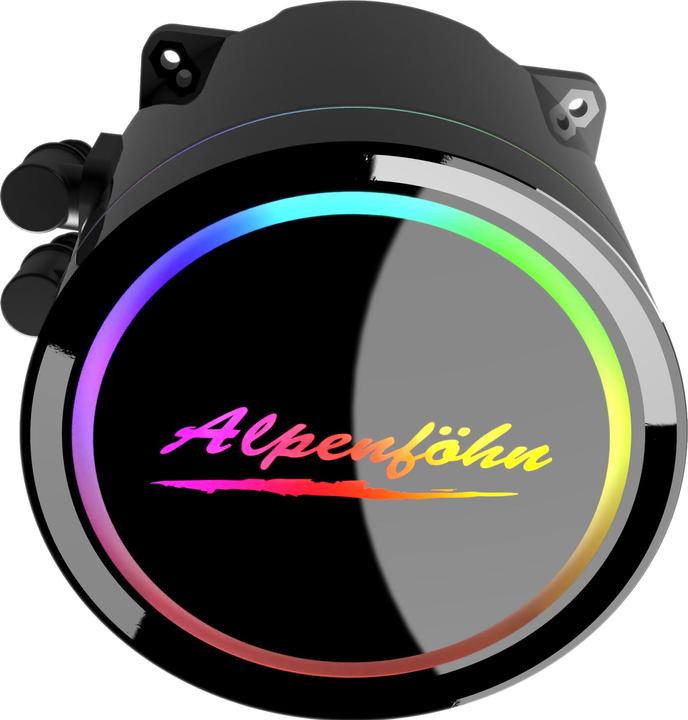 Actual product image Alpenföhn Glacier Water 240 High Speed Complete Water Cooling, ARGB