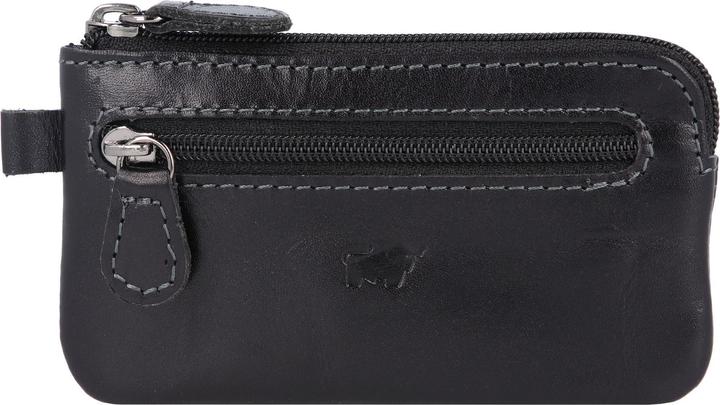 Actual product image Braun Büffel Arezzo leather key case 11 cm