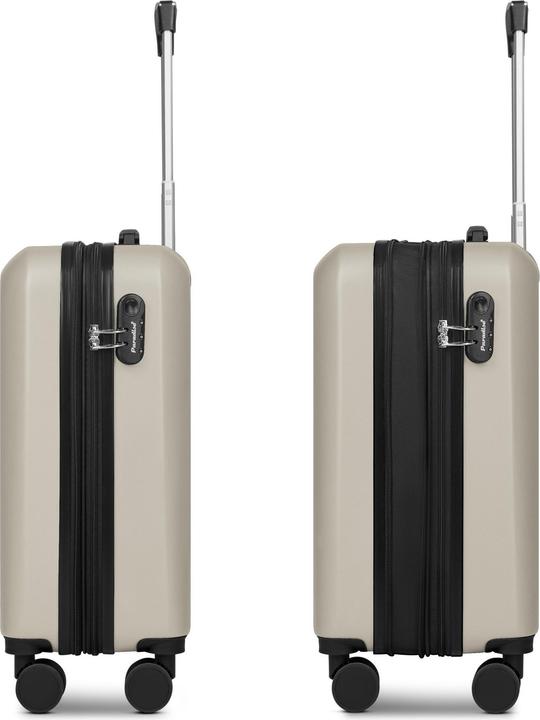 Immagine prodotto Check.In Paradise 2.0 4 Rollen Kabinentrolley S 58 cm mit Dehnfalte (47 l, Bagaglio a mano (fino a 50 litri))