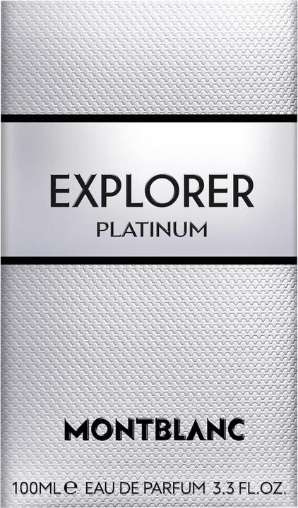 Actual product image Montblanc Explorer Platinium EDP 60 ml (Eau de parfum, 60 ml)