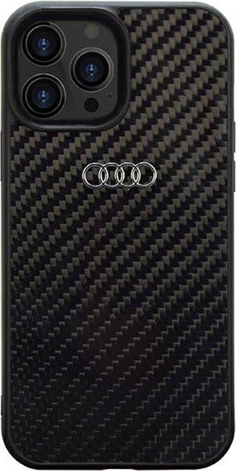 Immagine prodotto Audi Custodia rigida in fibra di carbonio per iPhone 13 Pro Max 6,7" AU-TPUPCIP13PM-R8/D2-BK (Apple iPhone 13 Pro Max)