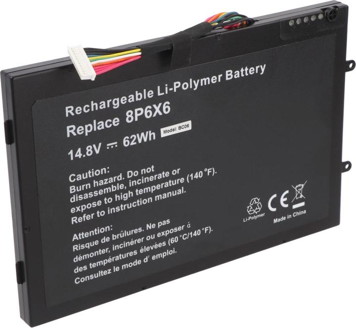 Actual product image AccuCell Battery Dell Alienware M11x, M14X (4190 mAh)