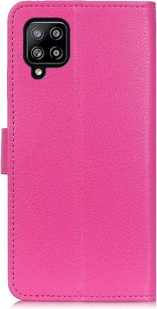 Actual product image MU Classic Litchi Leather Bookcover Series (Samsung Galaxy A22)