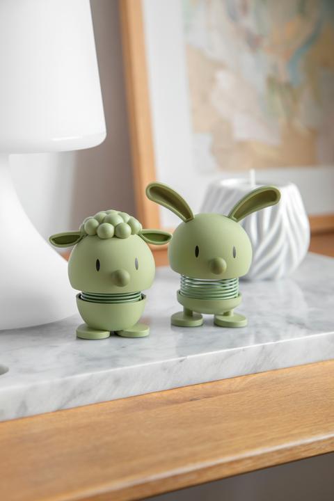 Produktbild Hoptimist Aufsteller Soft Bunny S 9 cm, Olivgrün (7.5 x 9.5 x 9.5 cm)