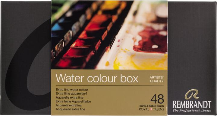 Image du produit Rembrandt Boîte de couleur à eau (Multicolore, 48 ml)