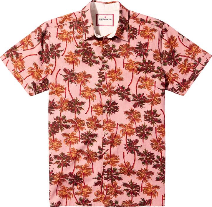 Actual product image Joe Browns Palm Tree Print Short Sleeve Shirt (XL)