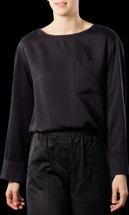 Marc O'Polo A-Line Sleeve Blouse Patched Pocket deep sky (S)