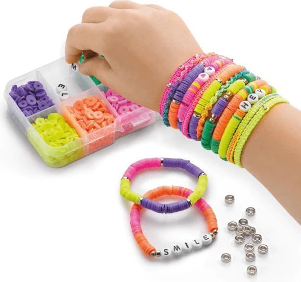 Image du produit Maped Creativ Kit de bijoux IMAGIN'STYLE Bracelets NEON Kit pour créer 14 bracelets, pour la technique