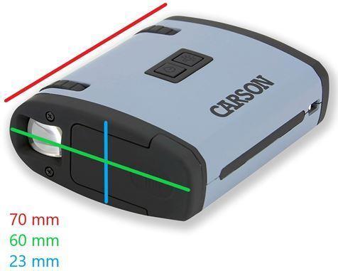 Actual product image Carson Optical Aura (1 x)