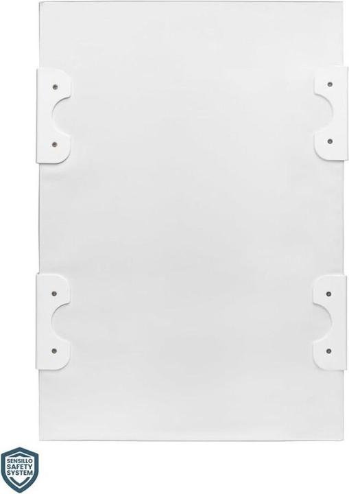 Actual product image Sensillo Wickeltisch Wickelaufsatz 70cm Platin