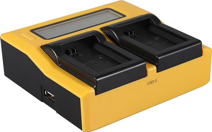 Image du produit Patona Fuji NP-W126 Double écran LCD (Chargeur de batterie d'appareil photo)