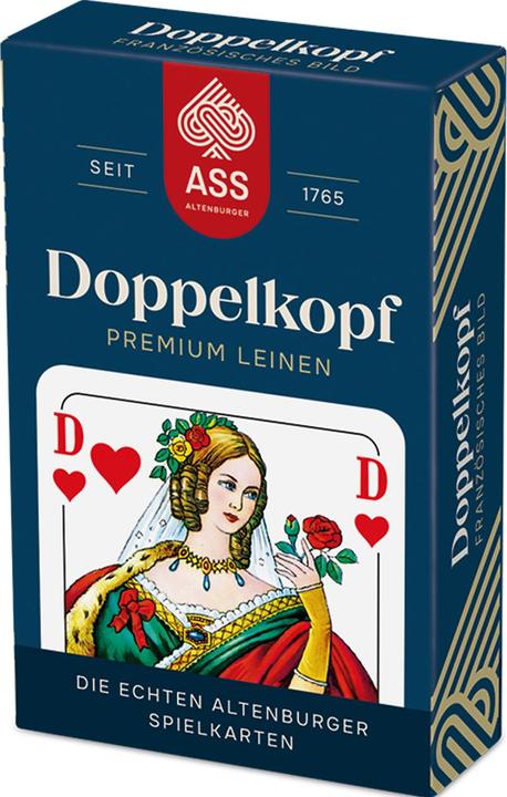 Produktbild ASS Altenburg 10050466-0001 - FSC Doppelkopf Leinen, französisches Bild in Faltschachtel (Deutsch)