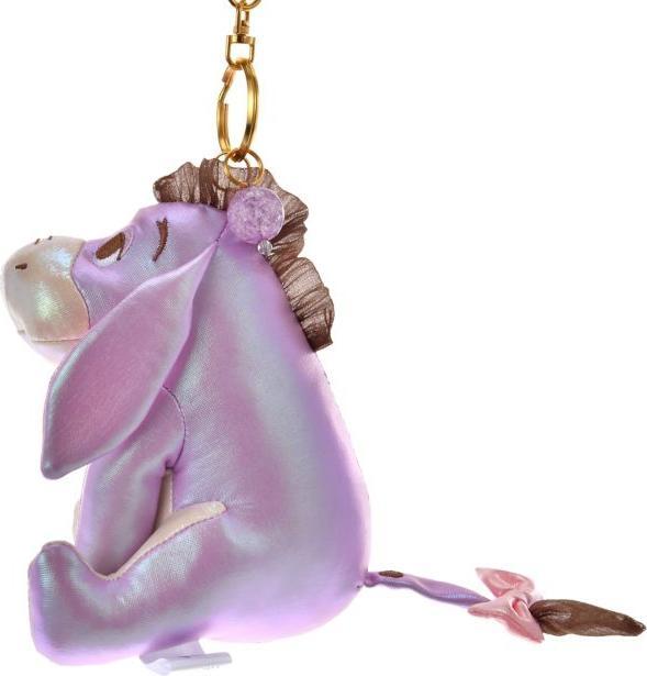 Actual product image Disney Eeyore Glänzender Plüsch Schlüsselanhänger