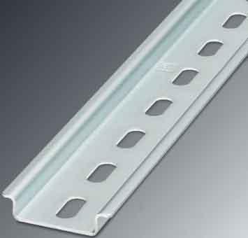 Produktbild Phoenix Contact Hutprofil-Tragschiene Passend für: Tragschienenmontage NS 35/ 7,5 ZN gelocht 2000MM Inhalt: 2 m