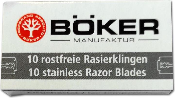 Actual product image Böker 10 Double Edge razor blades (10 x)
