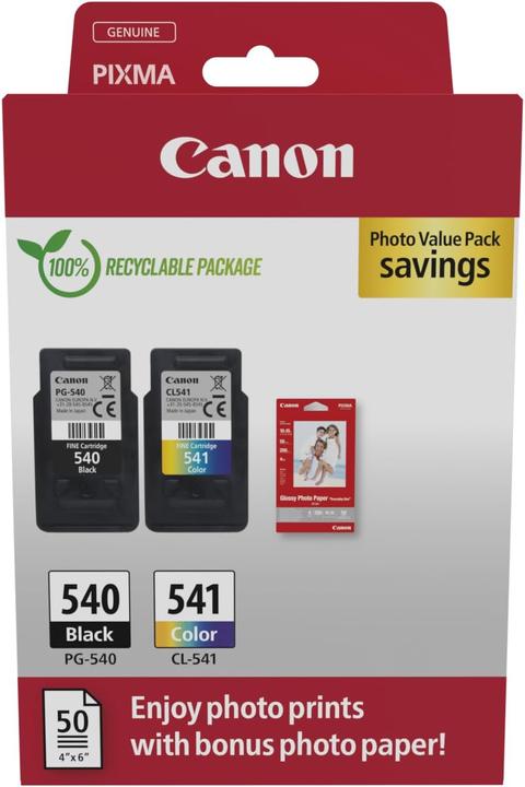 Immagine prodotto Canon PG-540/CL-541 (M, FC, C, Y)