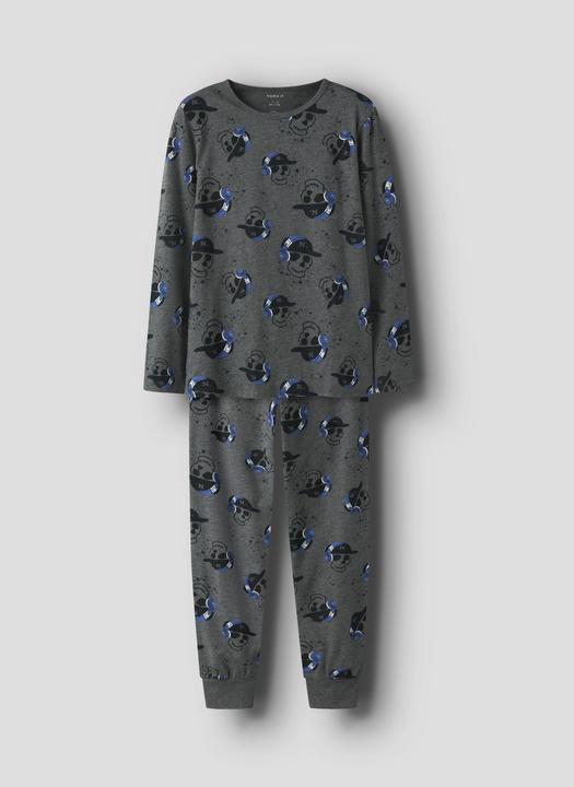 Produktbild Name it Nkmnightset Dark Grey Mel Skull Noos (86)