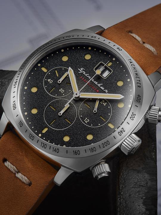 Image du produit Spinnaker SP-5068-01 Hull Chronographe 42mm 10ATM (Montre de sport, 42 mm)