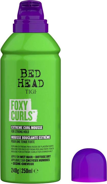 Actual product image Tigi Bed Head Row Foxy Curls Mousse 250ml (250 ml, Curling mousse)