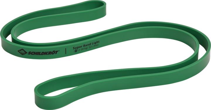 Produktbild Schildkröt Super Band Light, 21 mm, grün Widerstandsband aus Premium Latex, einfacher Transport (2.08 m)