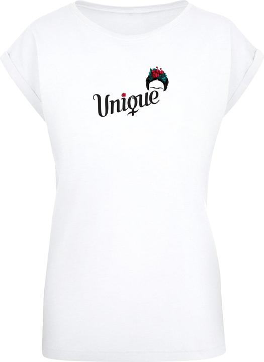 Actual product image Merchcode Ladies Frida Kahlo - Unique Extended Shoulder Tee - 117223 (L)