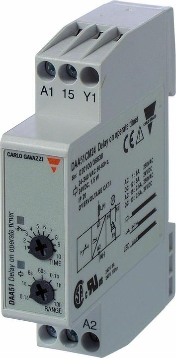 Produktbild Carlo Gavazzi E-Mech Multifunction Timer Relay, SPDT
