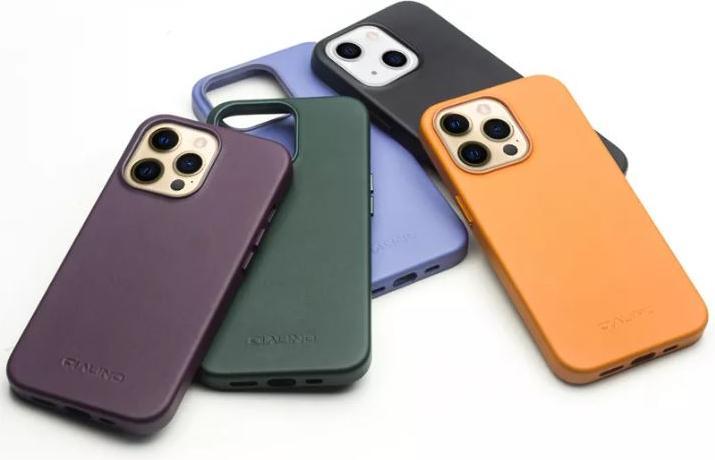 Produktbild QiAlino Hülle (MagSafe kompatibel) Dunkelblau (Apple iPhone 14 Plus)