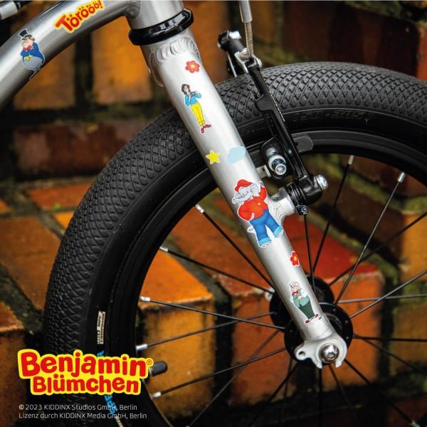 Produktbild Farbviereck Reflektierende Benjamin Blümchen Motive Aufkleber / Sticker