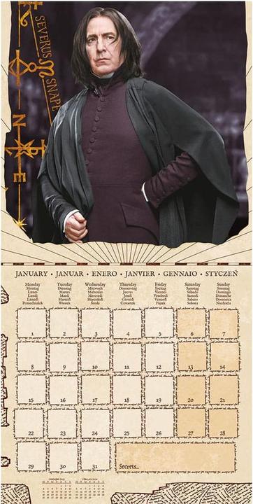 Image du produit Pyramid Harry Potter calendrier 2024 Magical Fundations (30 x 30 cm, Anglais)