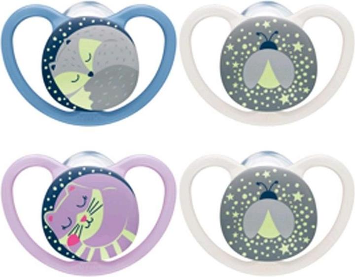 Produktbild NUK Space Night 6-18 m (2 x, ab 18 Monaten)