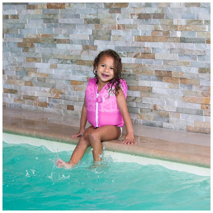 Image du produit Swim Essentials Gilet de sauvetage 4-6 ans Leopard Pink (Taille unique, 18-30 kg)