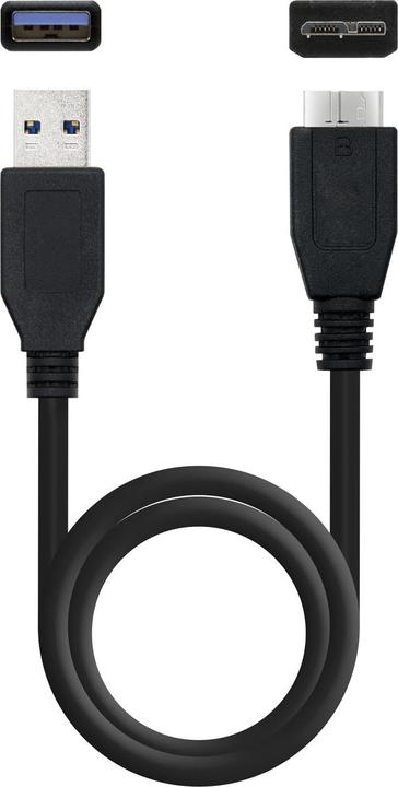 Produktbild Tooq Technology TQE-2527B Speicherlaufwerksgehäuse HDD-Gehäuse Schwarz 2.5" (2.5")