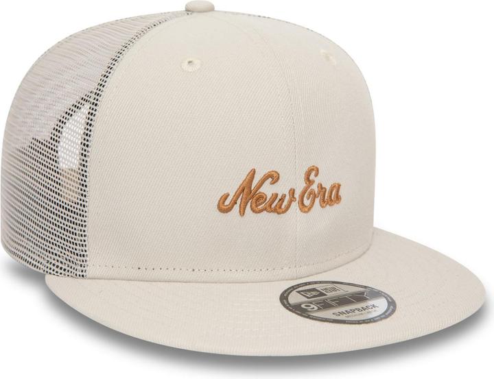 Actual product image New Era 9Fifty Snapback Cap HERITAGE Brand Logo stone - S/M (S, M)