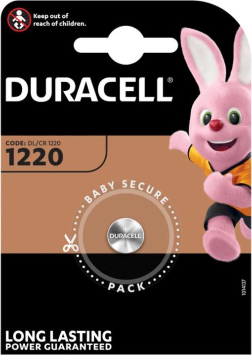 Actual product image Duracell Electronics (1 pcs., CR1220, 35 mAh)