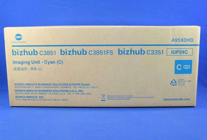 Produktbild Konica Minolta A95X0HDIUP-24C Drum Unit cyan 50.000 Seiten Cyan Minolta Bizhub C 3351 (C)