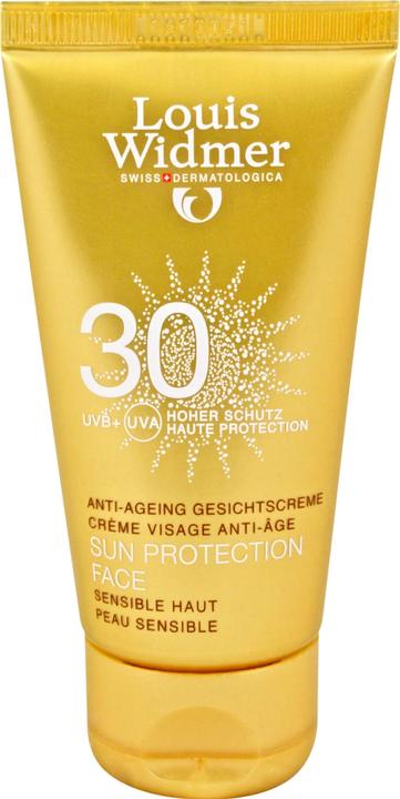 Louis Widmer Sun Protection (Sonnencreme Gesicht, SPF 30, 50 ml, 80 g)