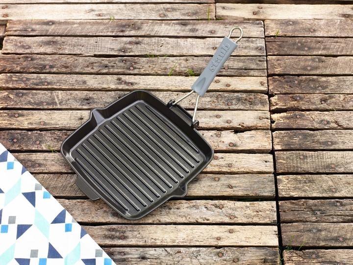 Actual product image Staub Grill pan (24 cm, Grill pan, Cast iron)