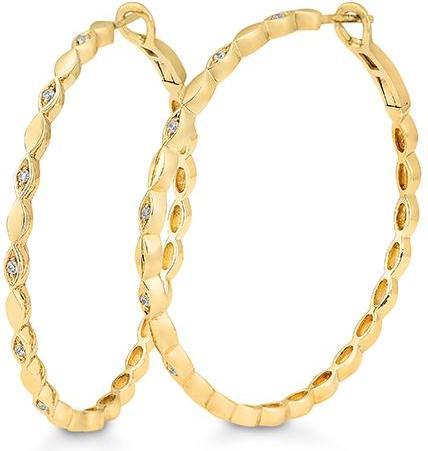 Breuning OHRSCHMUCK - BRILL. 0,21 Ct. H/si (750/18 K Gold)
