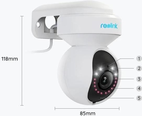 Actual product image Reolink E Series E560P PoE Cam (3840 x 2160 pixels)
