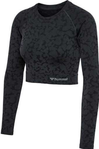 Actual product image hummel hmlMT PI SEAMLESS CROP T-SHIRT L/S (XS)