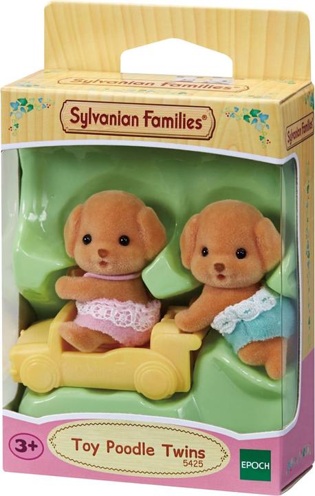 Actual product image Sylvanian Families Toy Poodle Twins