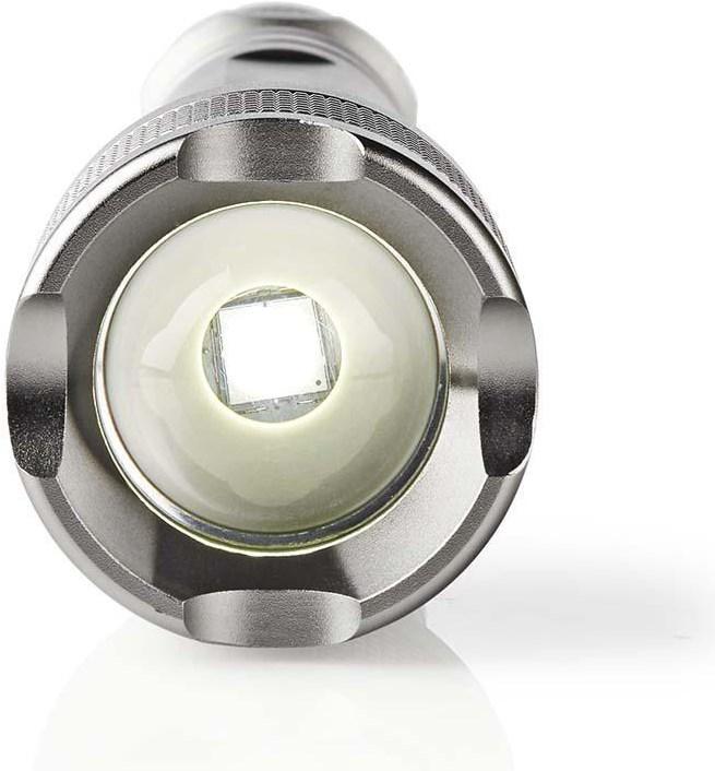 Produktbild Nedis LED-Taschenlampe, Premium, 500lm - silber (4.40 cm, 500 lm)
