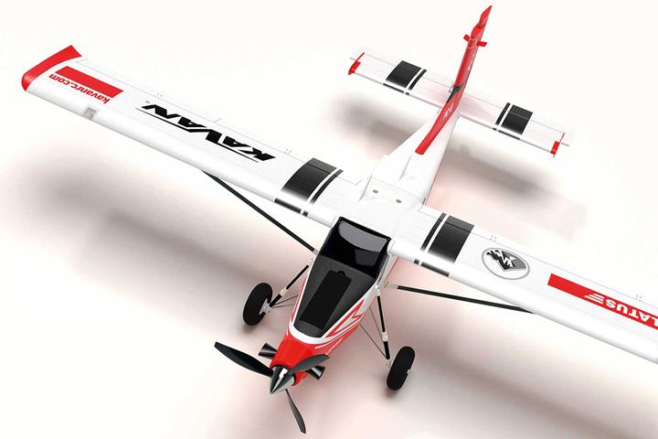 Produktbild Kavan Pilatus PC-6 Porter 1500mm ARF - rot (Scale Modell)