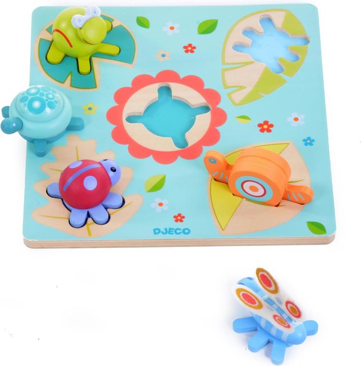 Image du produit Djeco Puzzle en bois Lilo (5 pièces)