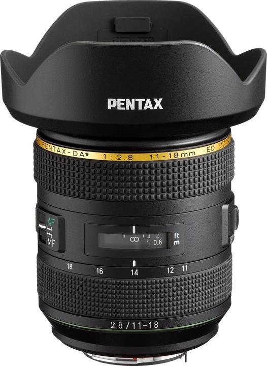 Produktbild Pentax HD DA 11-18mm/2.8 ED DC AW (Pentax K, APS-C / DX)
